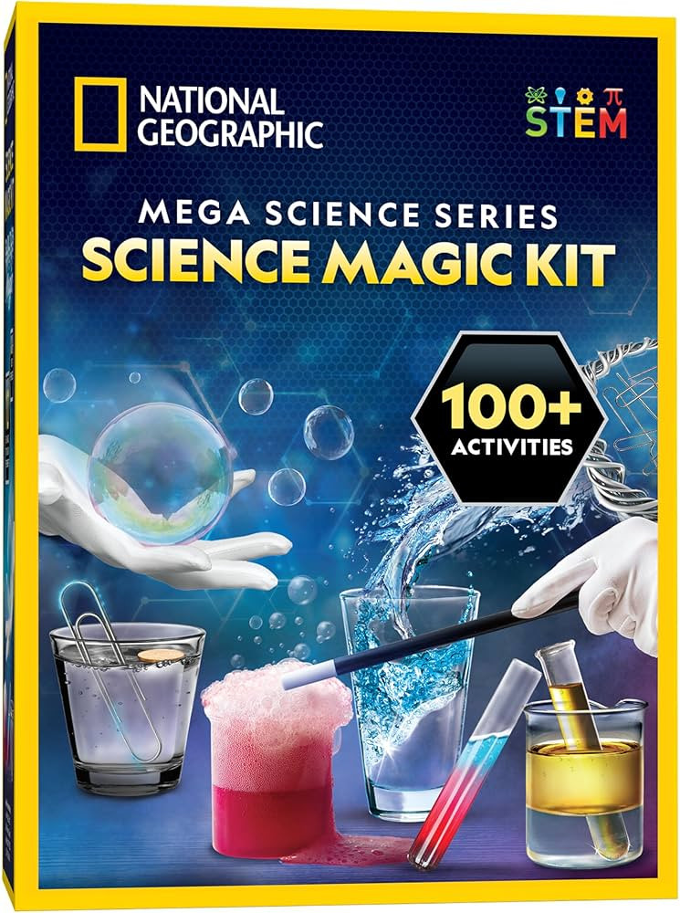 NATIONAL GEOGRAPHIC Science Magic Kit – Science Kit for Kids with 100+ Unique Experiments and M... | Amazon (US)