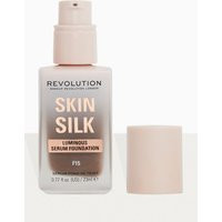 Makeup Revolution Skin Silk Serum Foundation F15, F15 | PrettyLittleThing UK