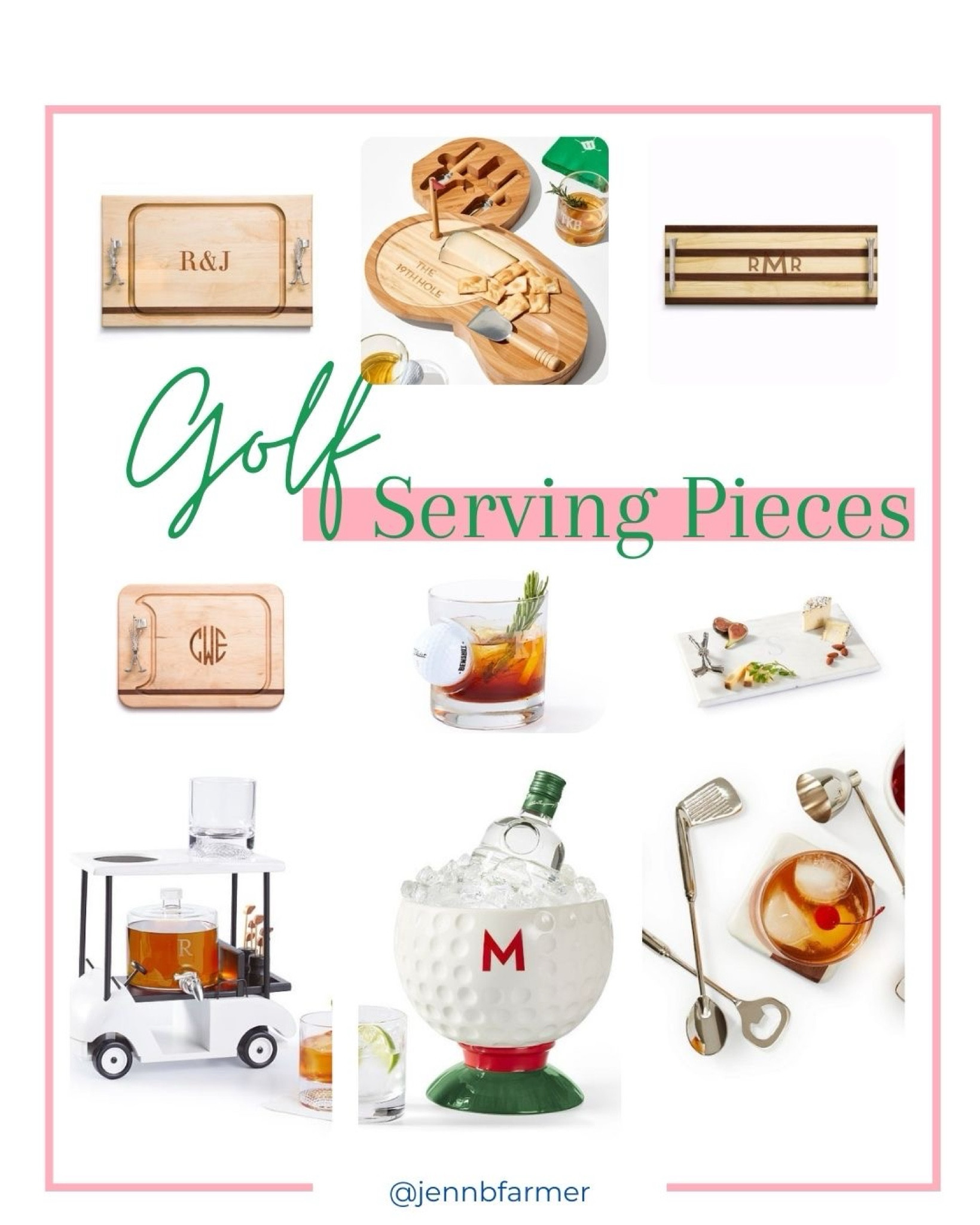 Who else is having Master’s withdrawals now that the Masters is over?⛳️
I found these super cute golf serving pieces perfect for Master’s and Tournament watch parties🏌️‍♀️🍾 #golffan #golf #masters #augustanational #masterswatchparties #golffan

#LTKGiftGuide #LTKfitness #LTKhome