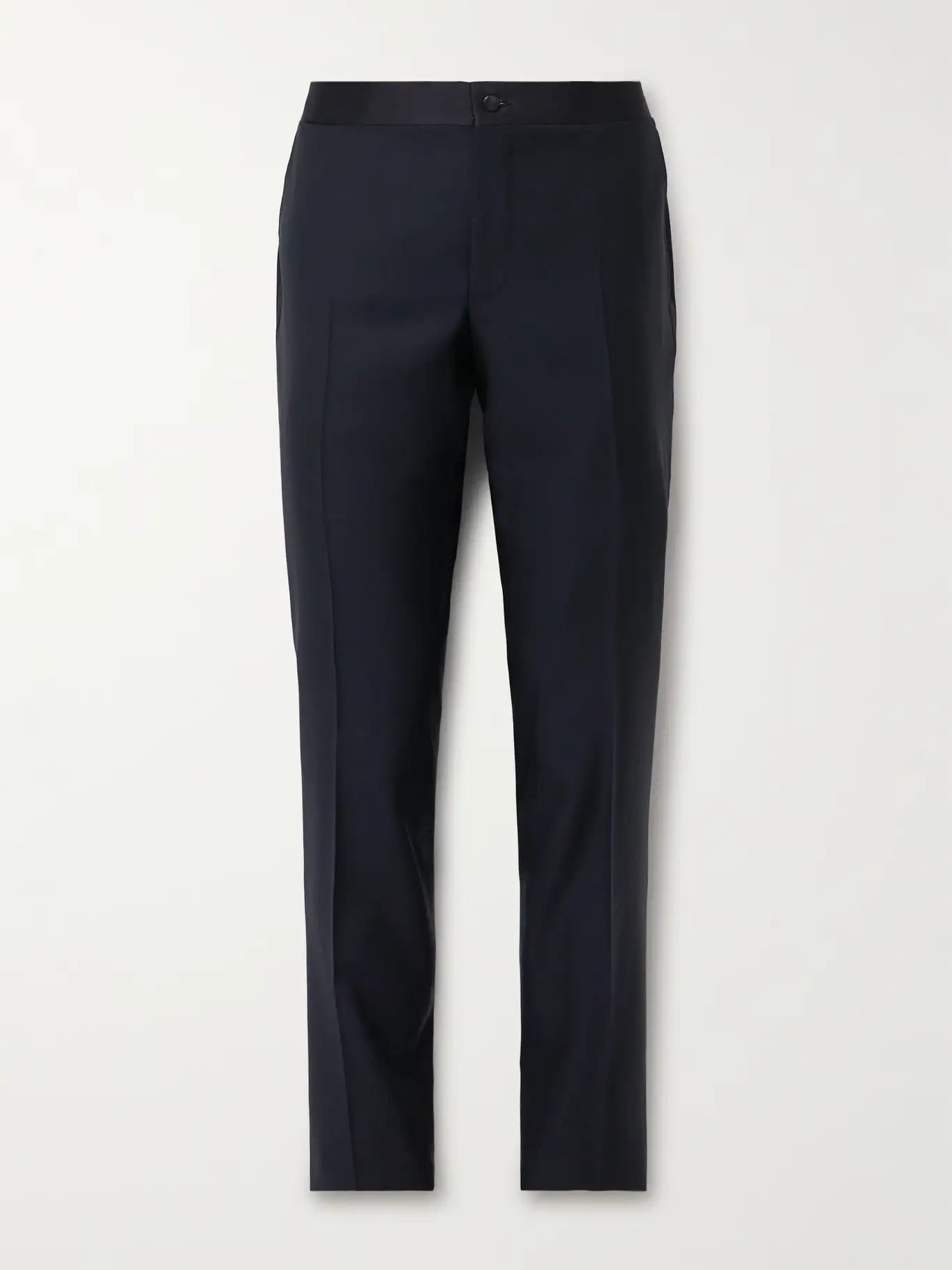 Slim-Fit Satin-Trimmed Wool Tuxedo Trousers | Mr Porter (US & CA)