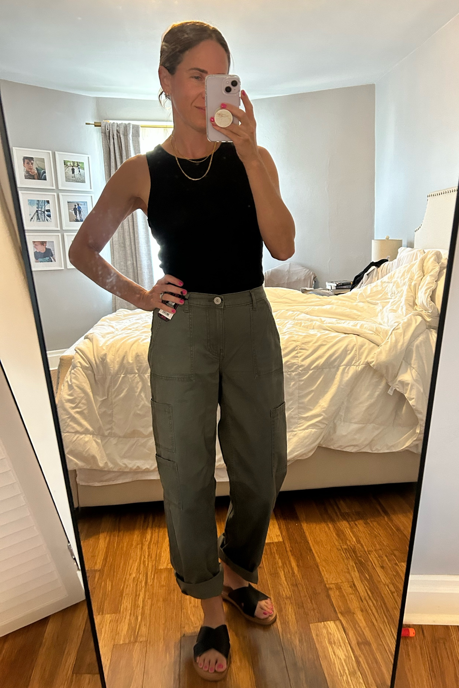 Cargo pants on sale. Also come in black. 

#LTKFind #LTKsalealert