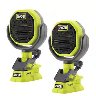 ONE+ 18V Cordless VERSE Clamp Speaker 2-Pack (Tools Only) | The Home Depot