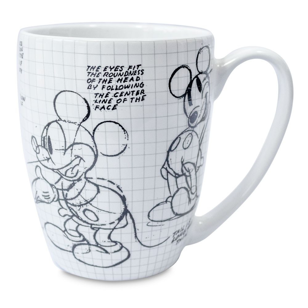 Mickey Mouse Sketch Mug Official shopDisney | Disney Store
