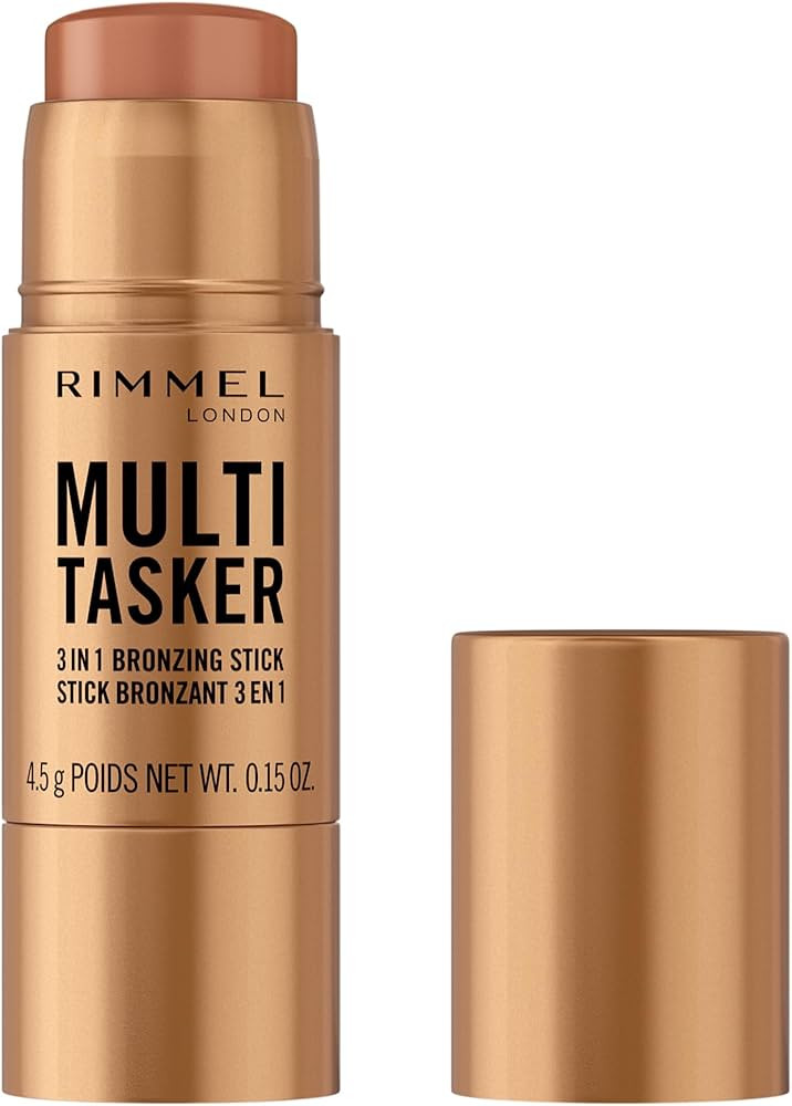 Rimmel London Multi Tasker Bronzing, Sculpting & Contour Stick, All-Day Wear, Dewy Finish, Vegan-... | Amazon (CA)