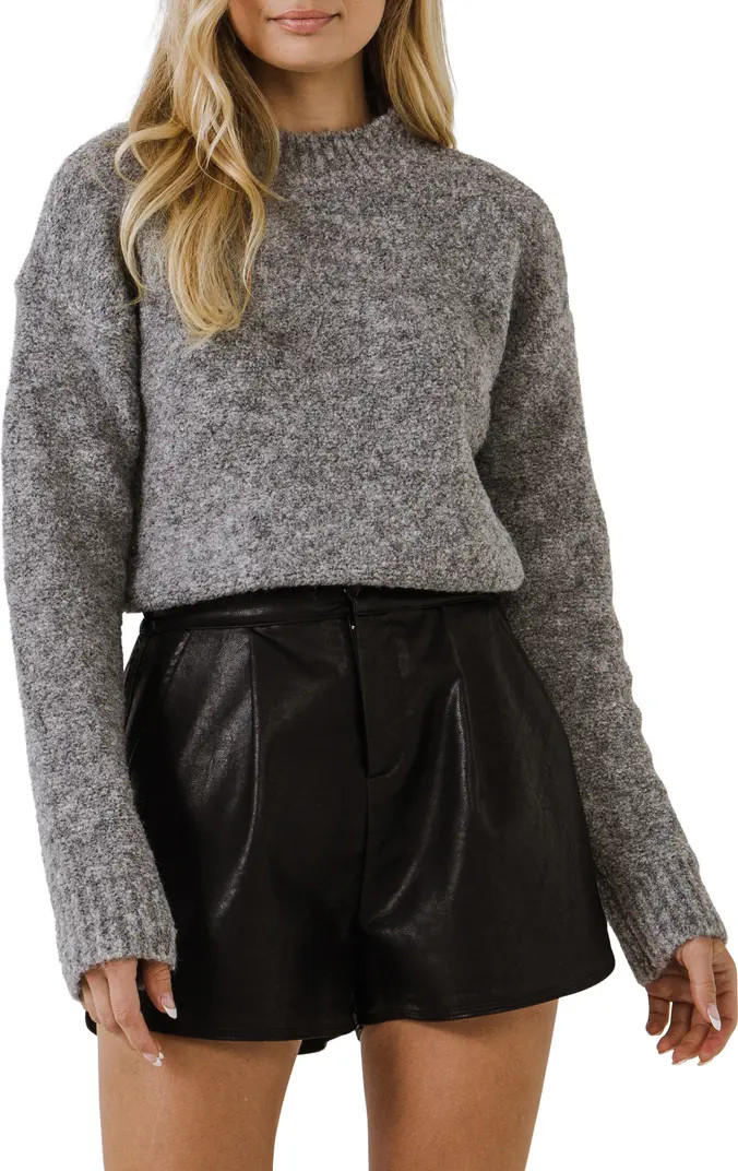 English Factory Cozy Crewneck Sweater | Nordstrom | Nordstrom