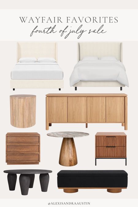 My favorite Wayfair furniture finds for the Fourth of July Sale! The perfect neutral accent pieces to add into your summer style

Home finds, sale alert, deal of the day, Fourth of July sale, sideboard, nightstand faves, neutral furniture, wooden furniture, upholstered bed, coffee table finds, storage bench, dining table, marble accent, Wayfair, furniture favorites, bedroom refresh, living room refresh, summer style, aesthetic home, shop the look!

#LTKSummerSales #LTKSaleAlert #LTKHome