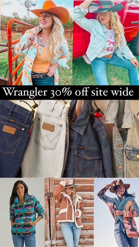Wrangler Black Friday Sale!! 
Western fashion!


#LTKCyberWeek #LTKGiftGuide #LTKHoliday