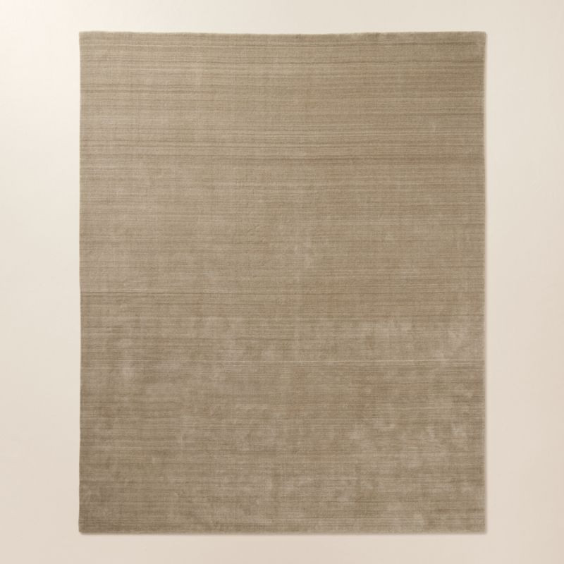 Blair Handwoven Taupe Performance Area Rug 8'x10' | CB2