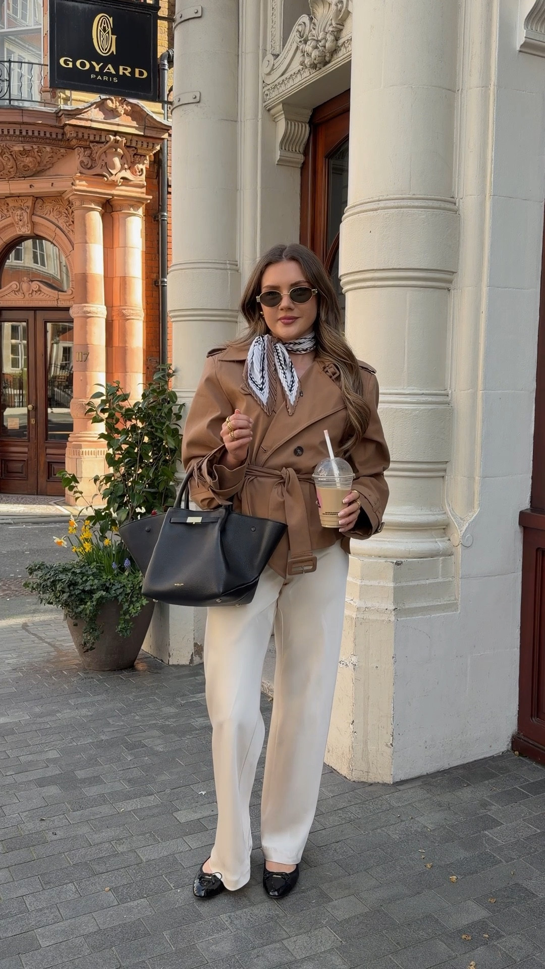 Spring outfit check 🧥🌷

Cropped trench, silk trousers, satin trousers, spring outfit, easy outfit, spring fashion, neck scarf 

#LTKspring #LTKuk #LTKmodest