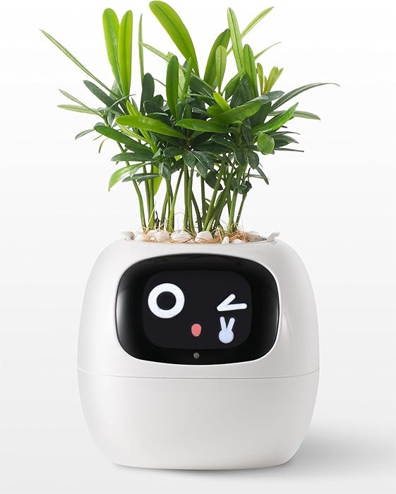 Plantagotchi AI Smart Plant Pot – Expressive Gesture-Controlled Planter with Light, Moisture & ... | Amazon (US)