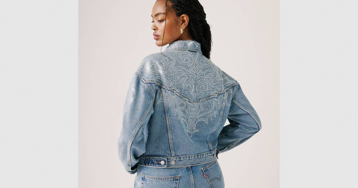 Beyoncé X Levi’s® Shrunken '90s Trucker Jacket | Levi's US