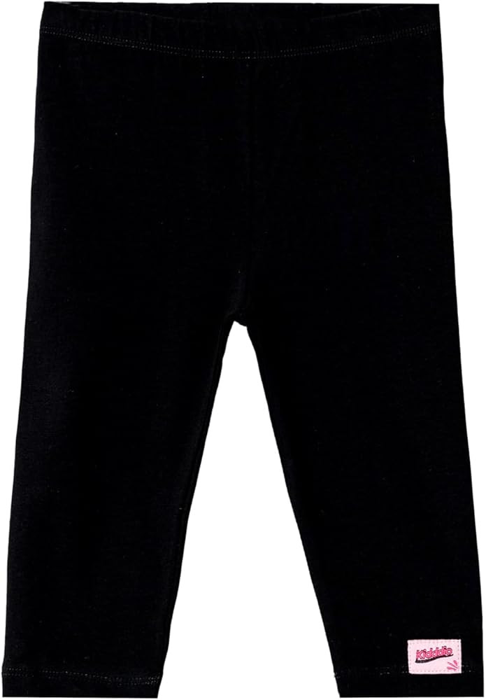 Soft Baby and Toddler Girls Capri Leggings for Newborn to 5t- Cotton Baby Leggings are Comfortabl... | Amazon (US)