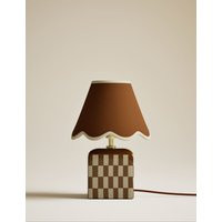M&S Checkerboard Table Lamp Rust | Marks & Spencer (UK)