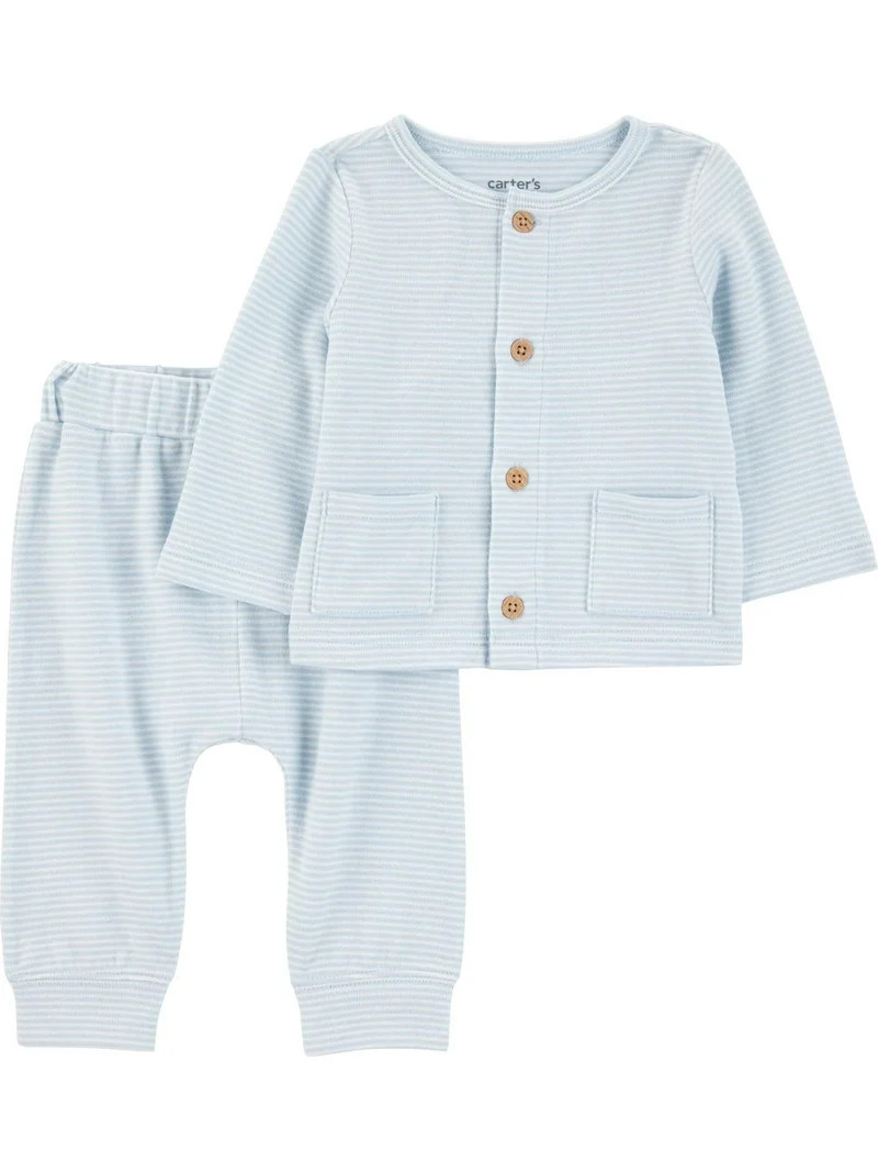 Carter's Child of Mine Baby Plush Outfit Set, 2-Piece, Sizes Newborn-12 Months | Walmart (US)