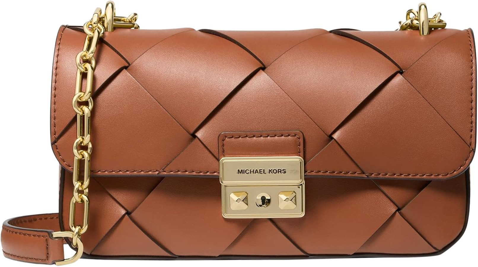 Michael Kors Womens Tribeca Small Convertible Chain Shoulder Bag | Amazon (US)