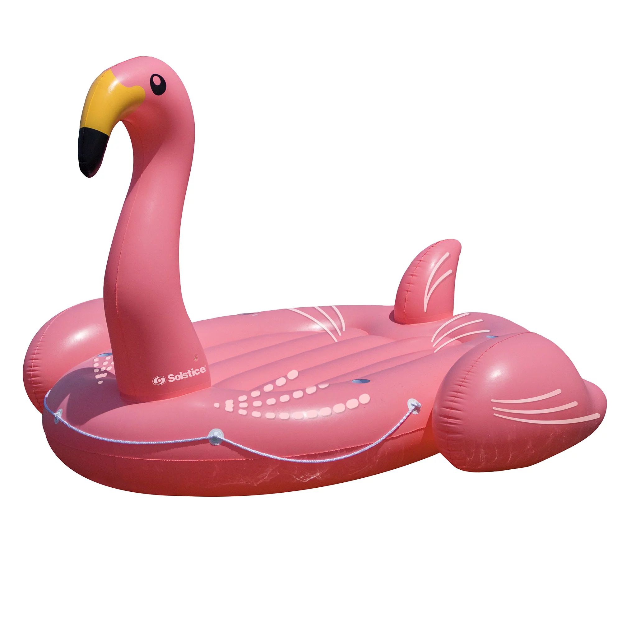 Swimline Vinyl Biggest Giant Inflatable Ride On Solstice Pool Float, Pink | Walmart (US)