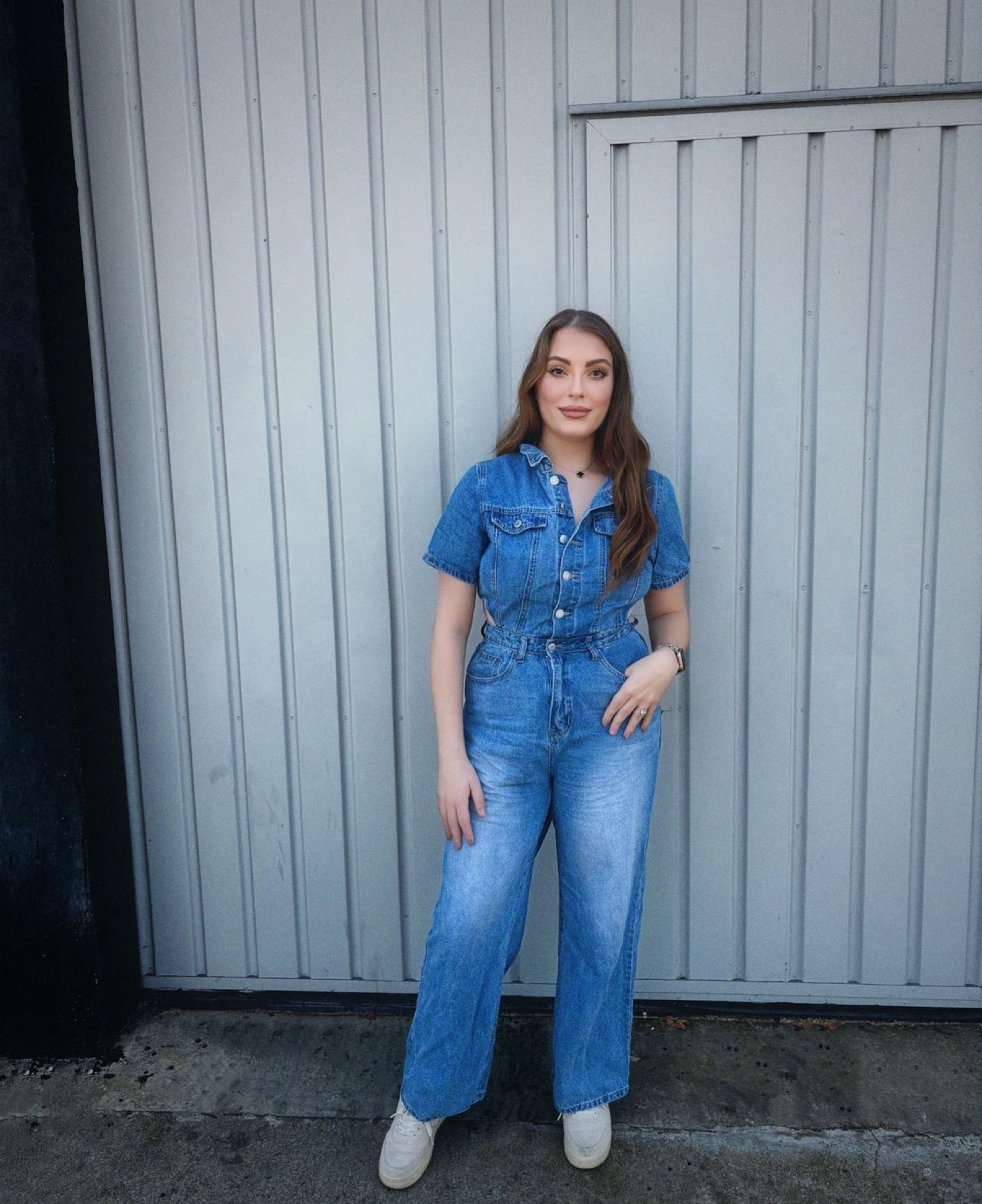 A denim jumpsuit for fall is IT 👟🍁

#LTKSaleAlert #LTKActive #LTKFallSale