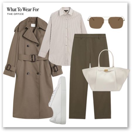 Office outfit inspo 

Workwear, tailored trousers, trench coat, transitional season, striped shirt, massimo dutti, spring style

#LTKworkwear #LTKSeasonal #LTKstyletip