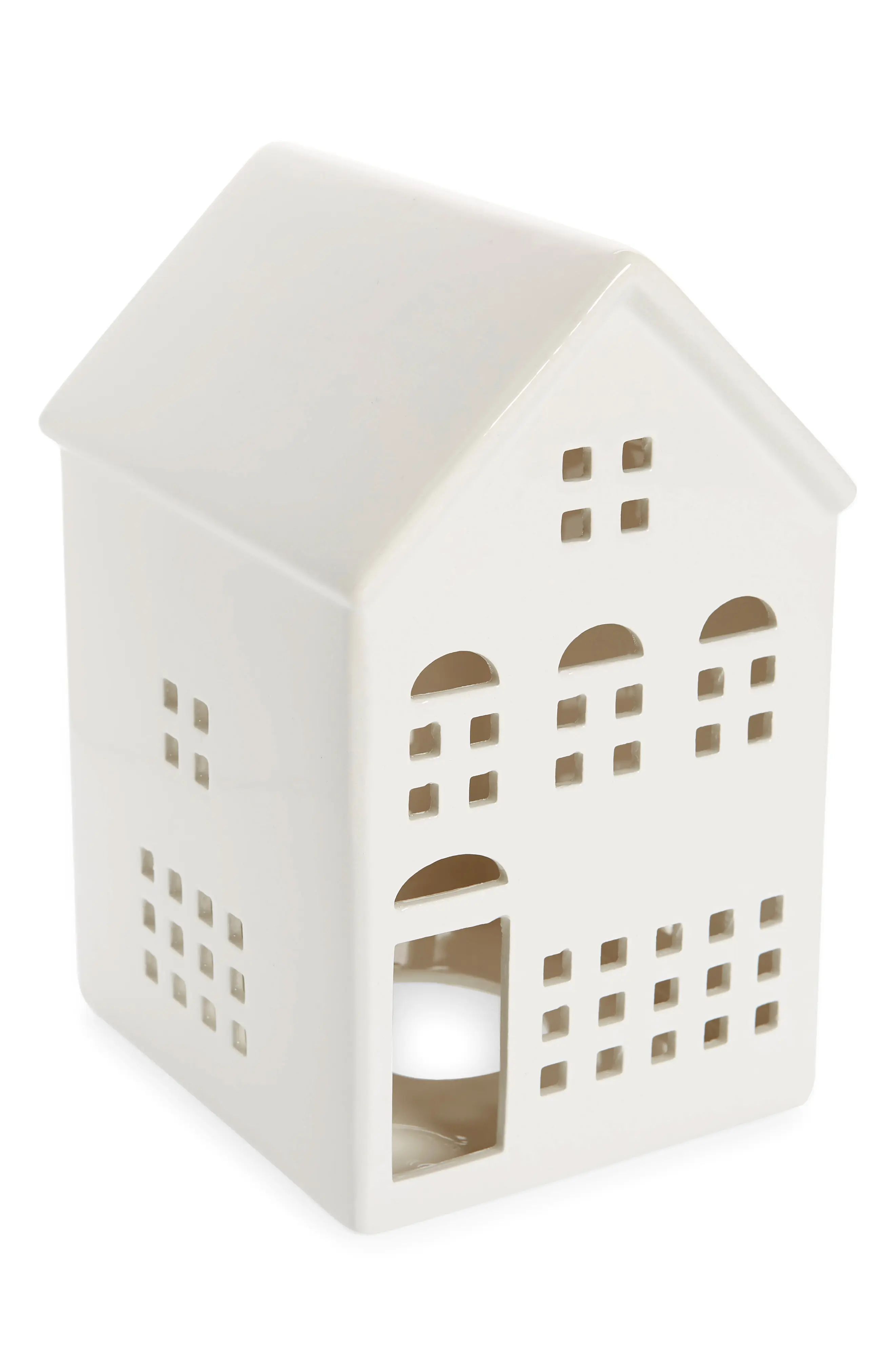 Nordstrom 8-Inch Ceramic House, Size One Size - White | Nordstrom