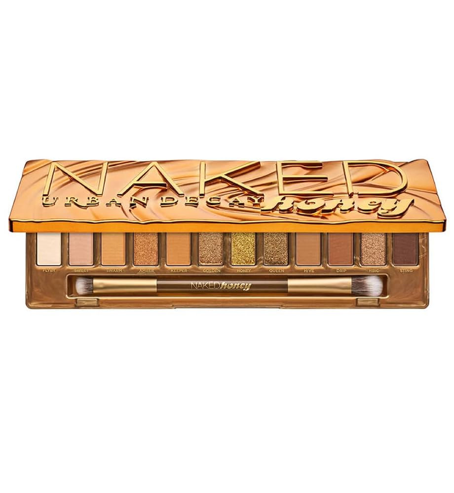 Naked Honey Eyeshadow Palette 12 Colors, Full Size, 1 Ounce, Unisex, Powder, Metallic & Matte Fin... | Amazon (US)