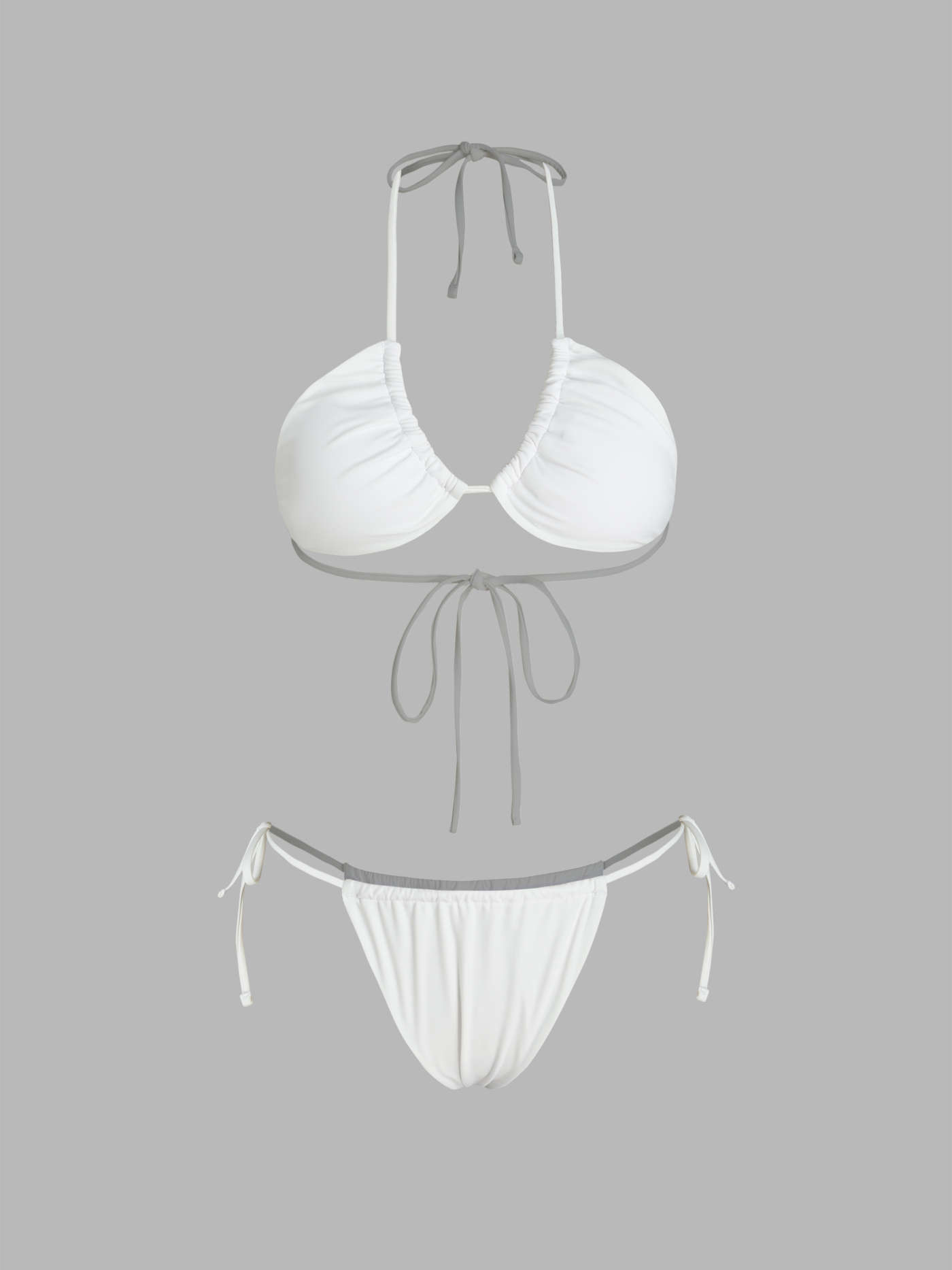 Criss Cross Halter Bikini Swimsuit ... | Cider