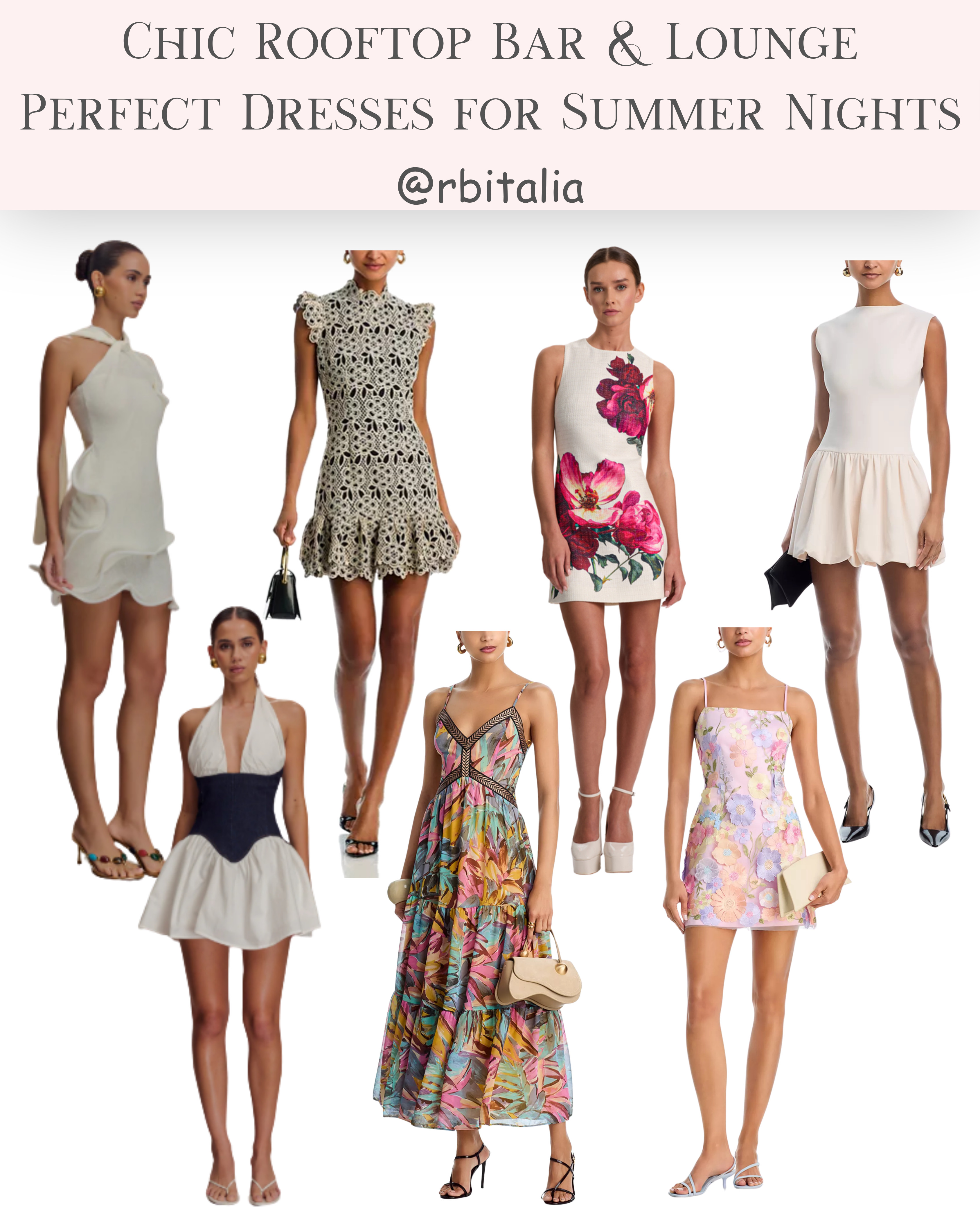 Turn heads on your next night out with these chic, lightweight dresses perfect for warm summer evenings. Effortlessly stylish and designed to stand out, they are the ultimate warm-weather staples. Click the link in bio to shop your summer night looks! #SummerDresses #DateNightStyle #ChicFashion 

 #LTKdayinmylife #LTKgrwm #LTKootd