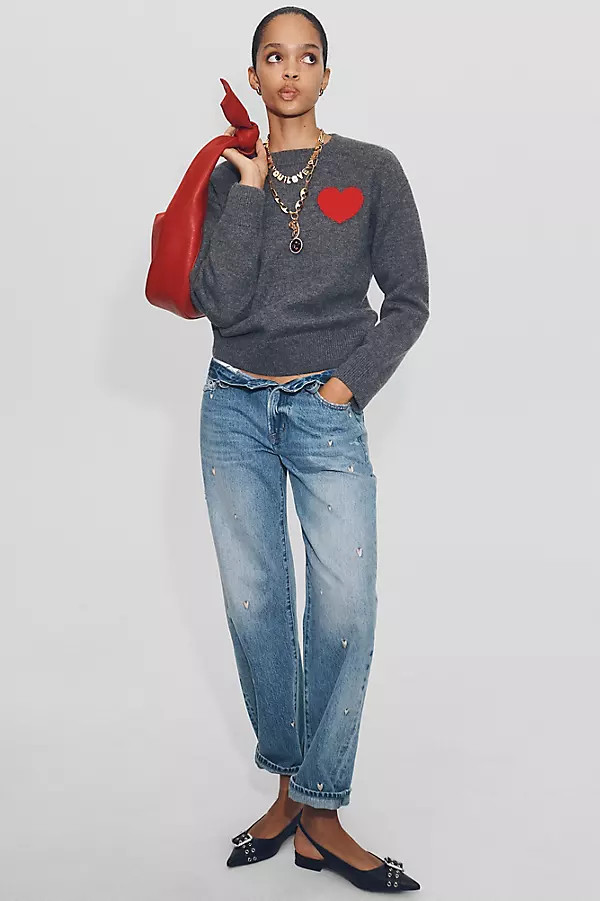Lexi High-Rise Tapered Barrel Leg Jeans | Anthropologie (US)