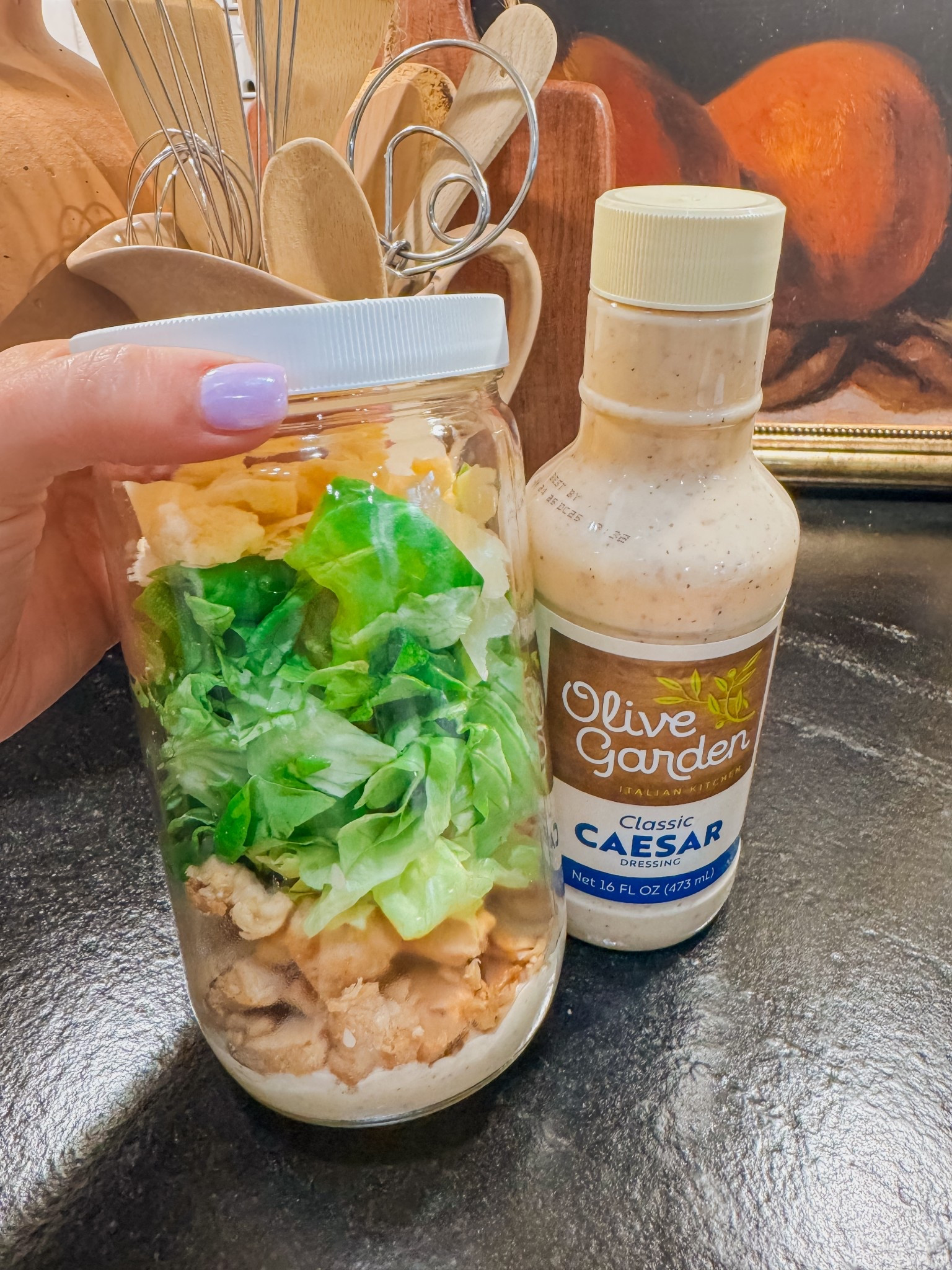Best salad jars with lids! 
