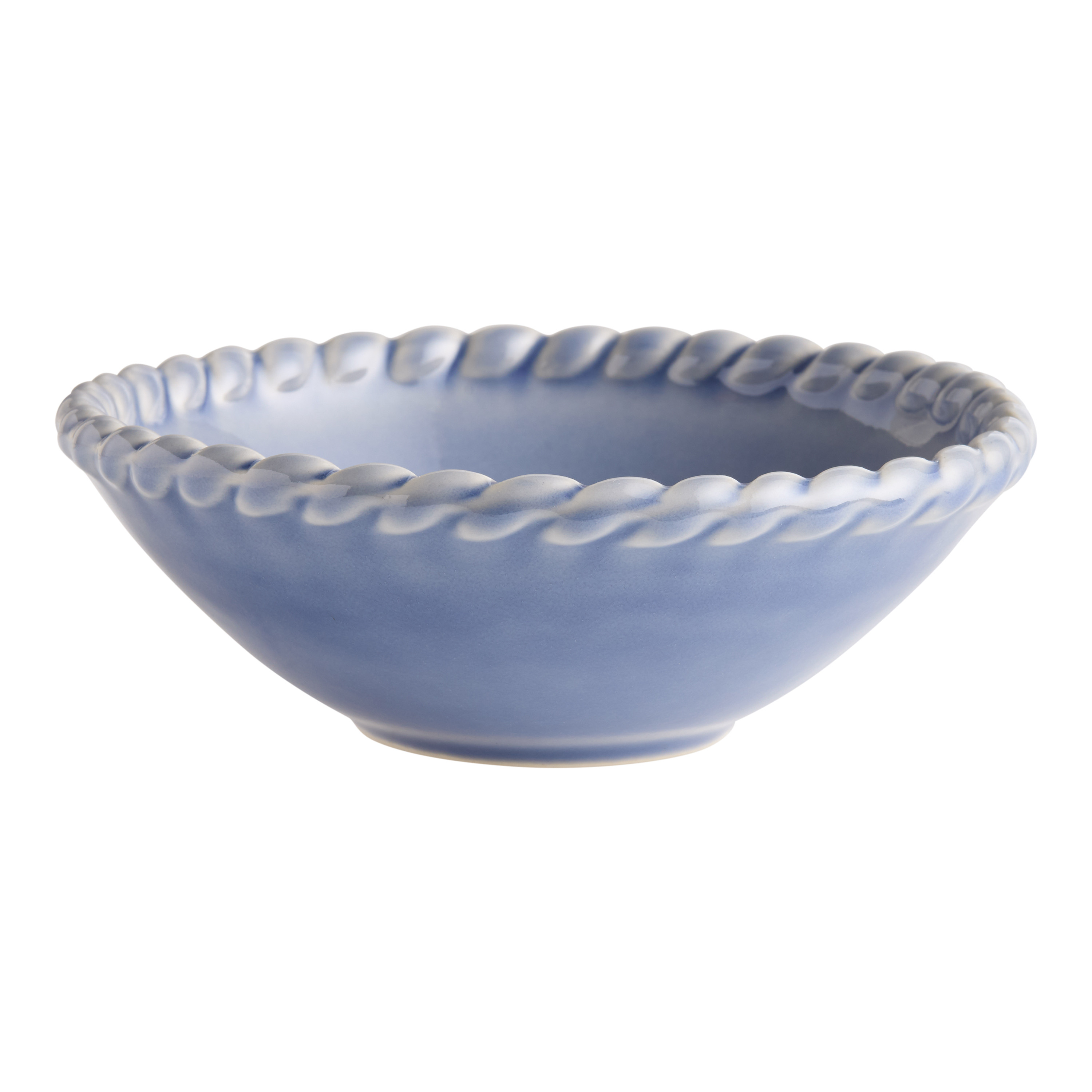 Costa Light Blue Reactive Glaze Bowl | World Market