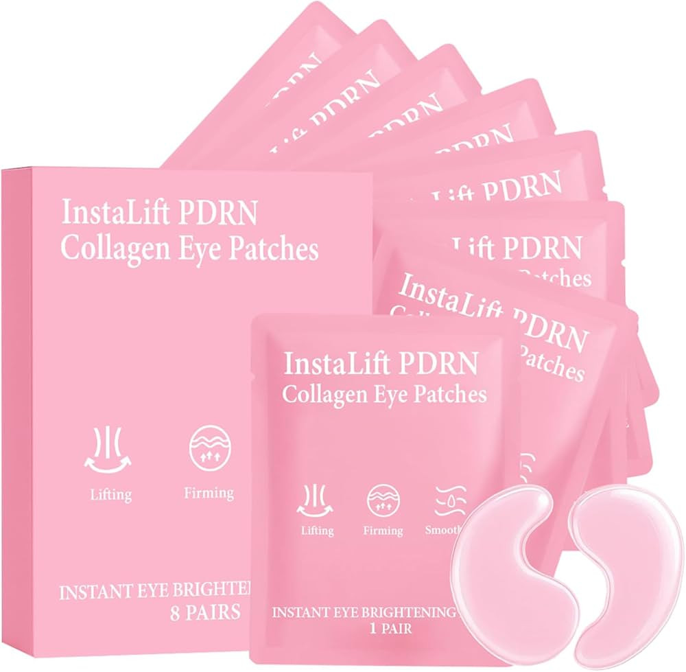 Instalift PDRN Collagen Eye Masks For Dark Circles & Puffiness, Lifting & Firming Under Eye Patch... | Amazon (US)