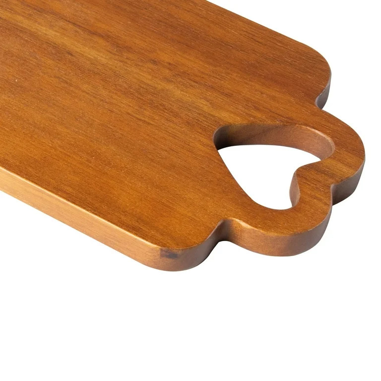 Way To Celebrate Rectangle Charcuterie Board with Hearts, Valentine's Day, 17.71 x 5.9 x 0.59 IN | Walmart (US)