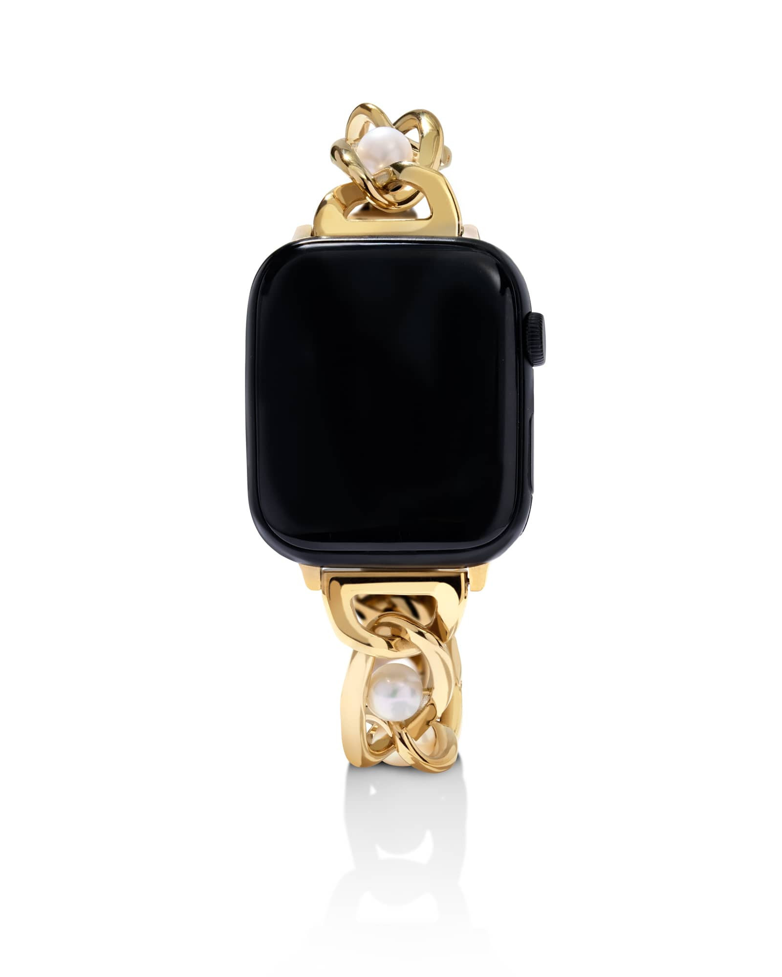 Kendra Scott Giselle Gold Tone Stainless Steel Watch Band | Pearl | Kendra Scott