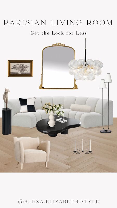 Parisian living room decor / design inspo

#LTKstyletip #LTKfindsunder100 #LTKhome