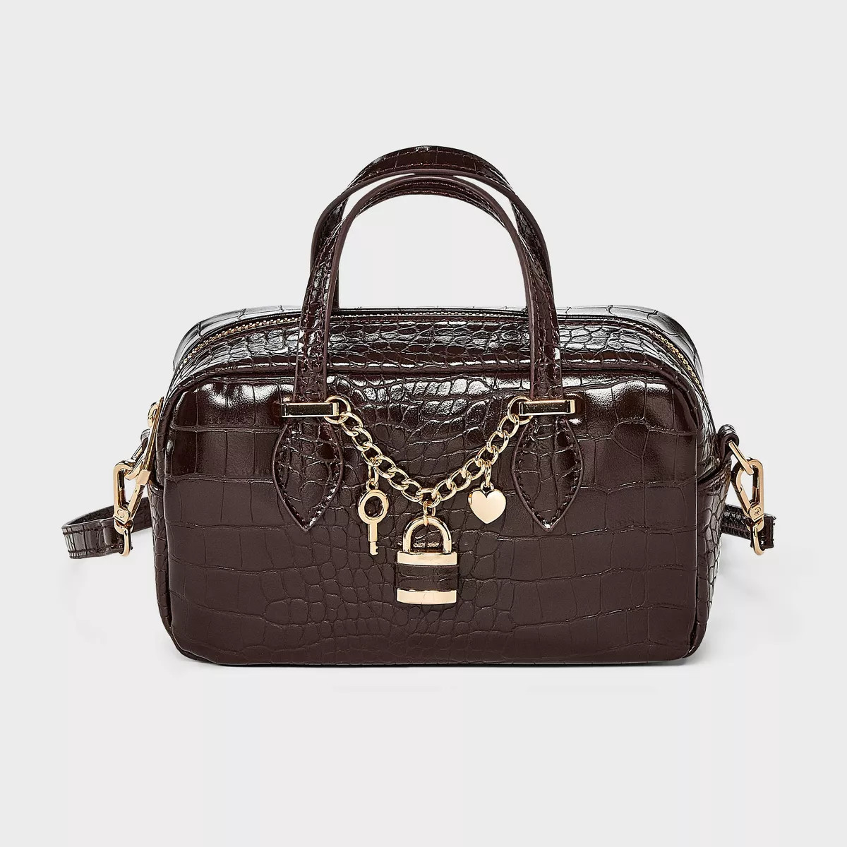 Small Satchel Crossbody Bag - A New Day™ Brown | Target