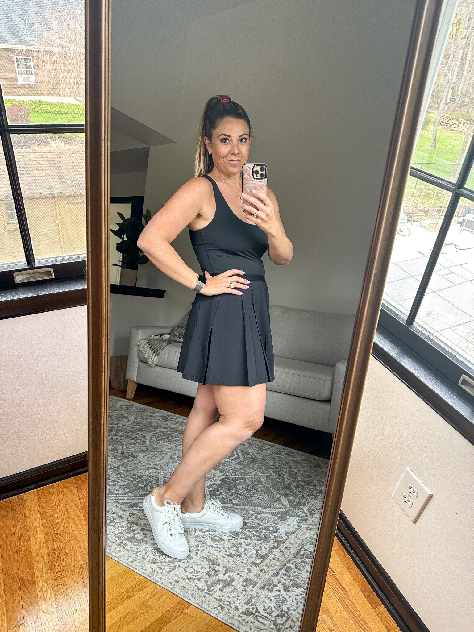 This beyond yoga dress is amazing. So amazing, I bought it in black AND white 

Summer dress 
Activewear 
Activewear dress 
Dress 
