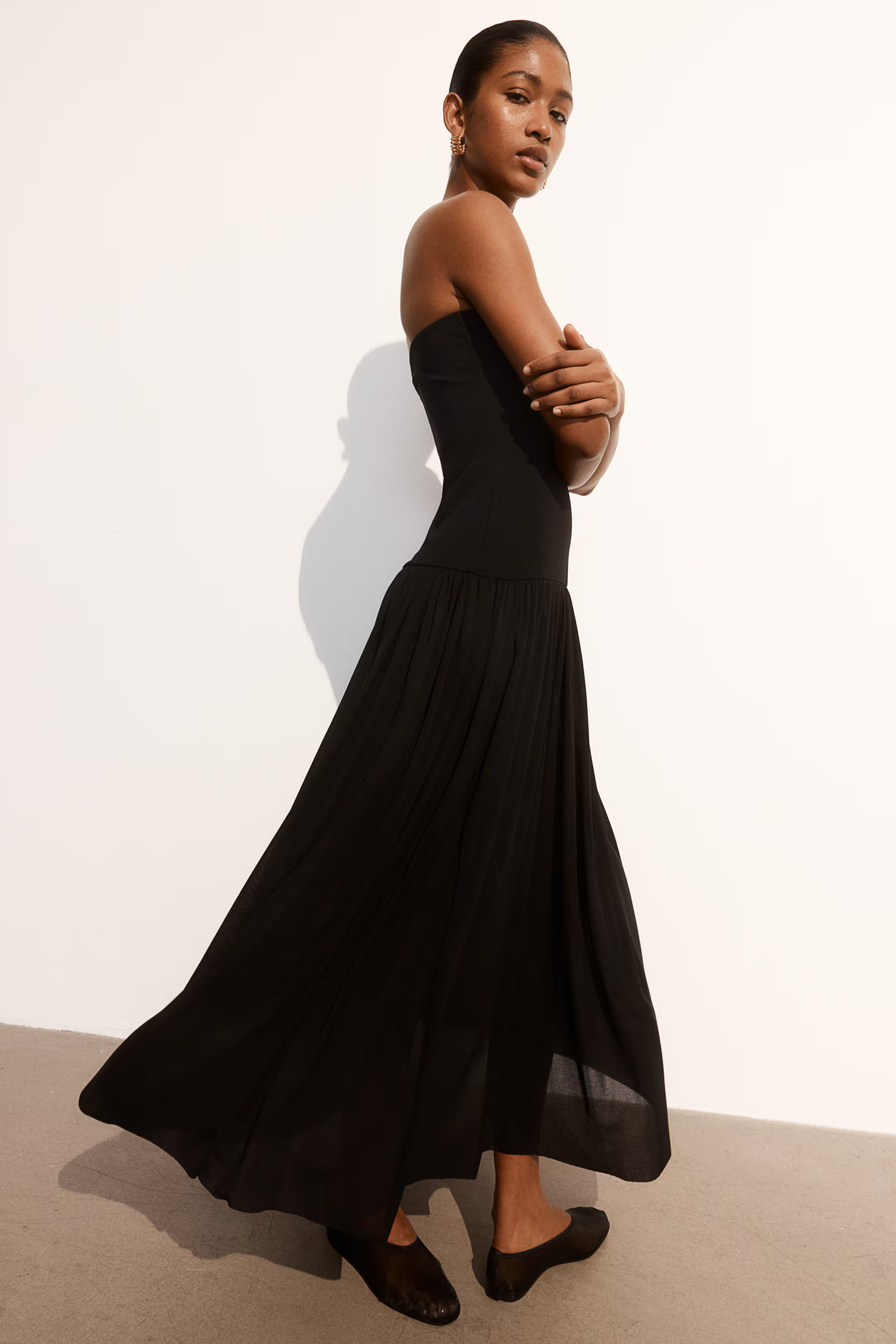 Long bandeau dress | H&M (UK, MY, IN, SG, PH, TW, HK)