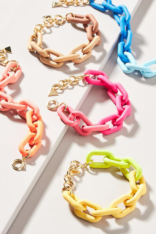 Resin Link Bracelet | Anthropologie (US)