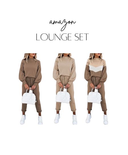 Amazon find, lounge set, women’s 2 piece outfit, 2 piece lounge set 