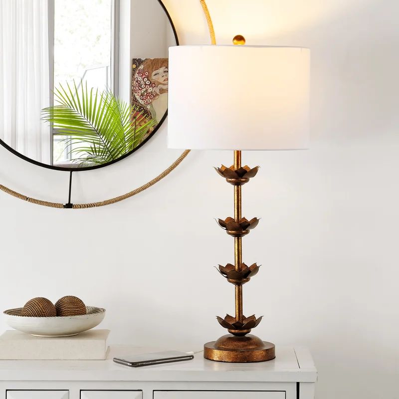 Henka Metal USB Table Lamp | Wayfair North America