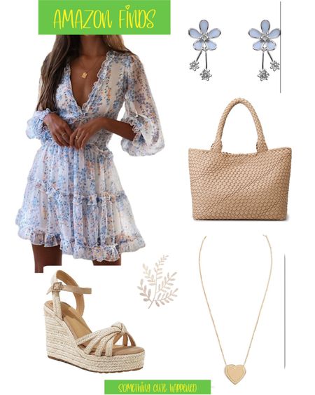 Spring dress
Woven bag
Vacation dress
Floral dress
Wedges
Pretty necklace

#LTKFind #LTKunder100 #LTKwedding