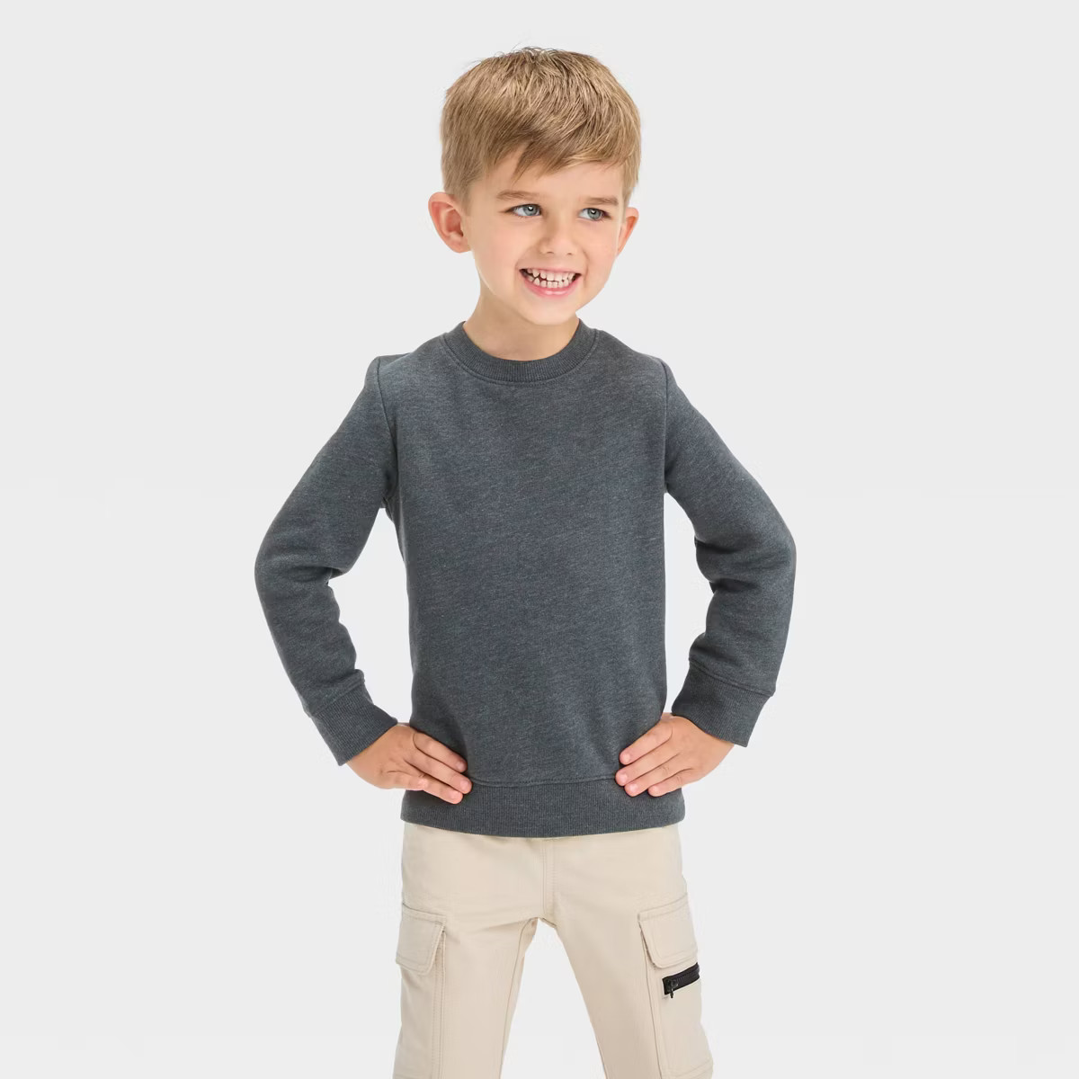 Toddler Boys' Crewneck Sweatshirt - Cat & Jack™ | Target