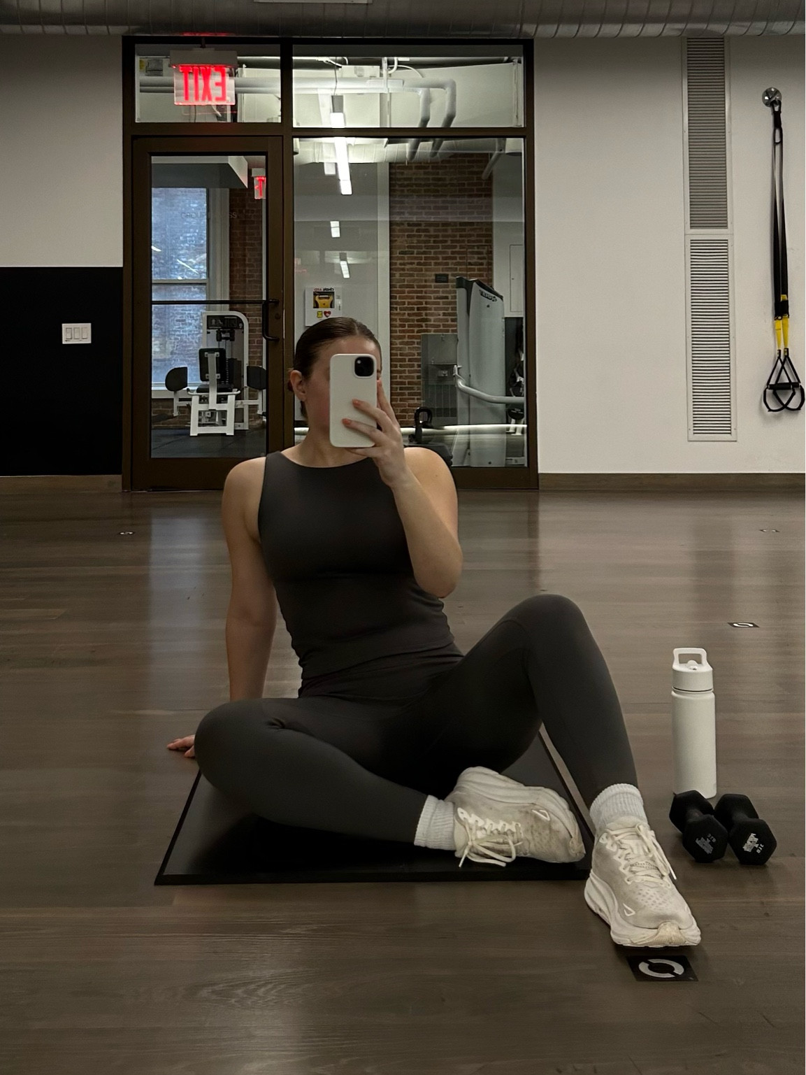 gray set active workout set 

#LTKfitness #LTKstyletip #LTKfindsunder100