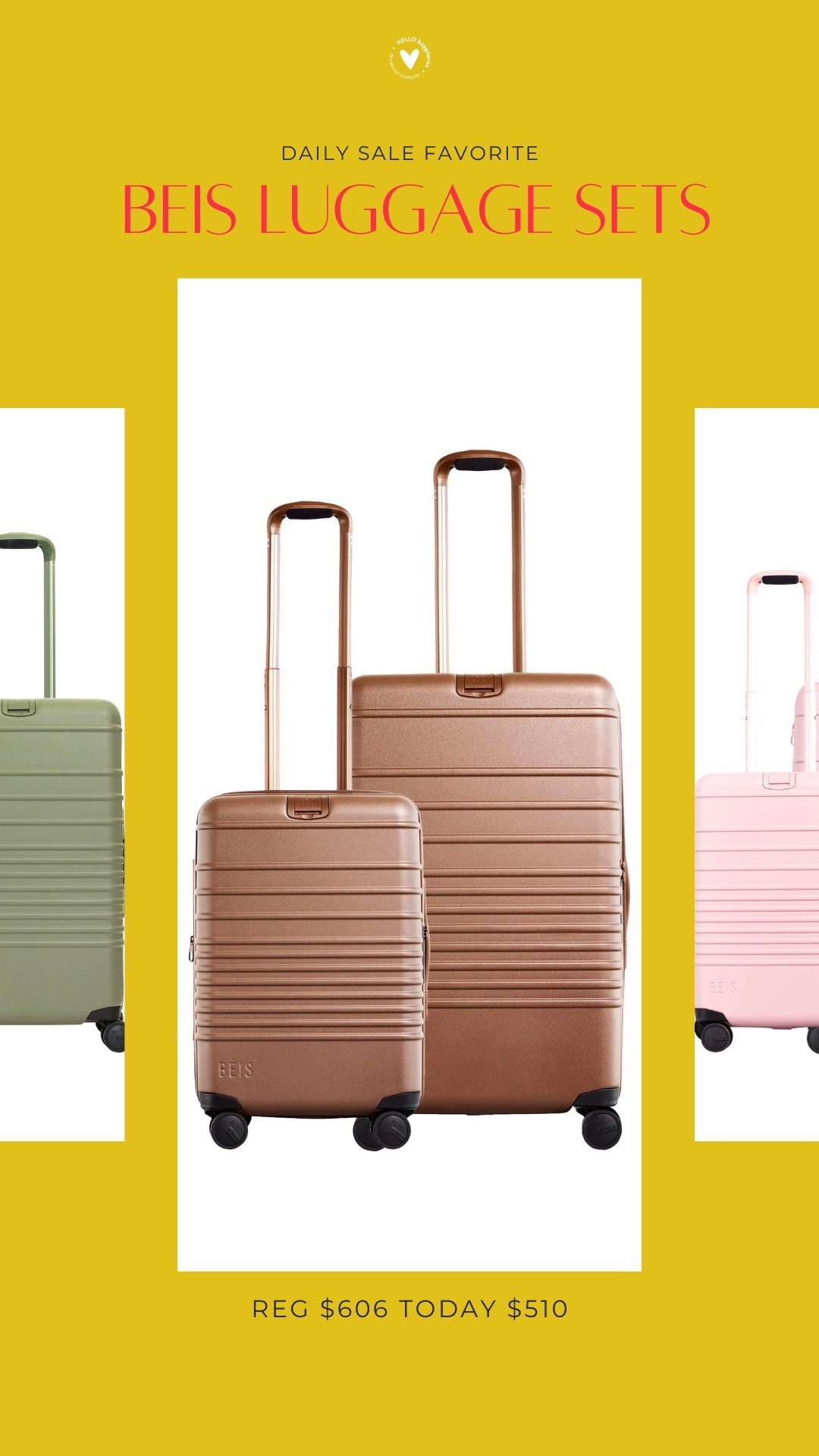 daily sale fav | beis luggage sets 

#LTKSaleAlert #LTKTravel