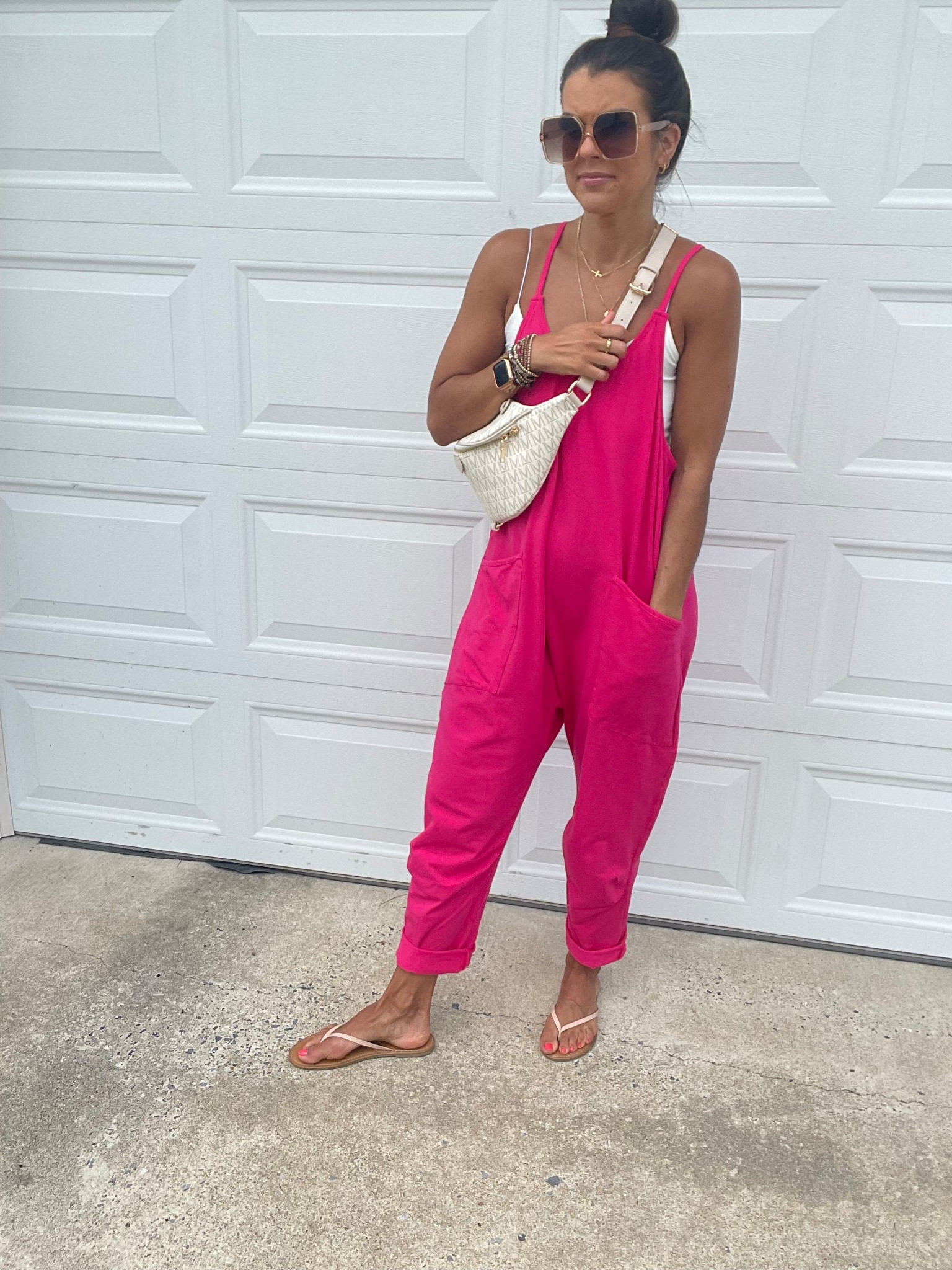 Size small in jumpsuit

#LTKSeasonal