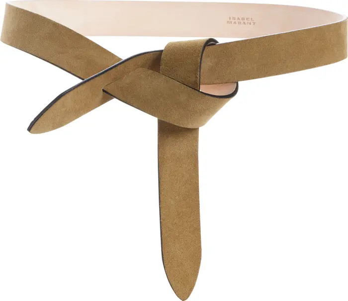 Isabel Marant Lecce Knotted Leather Belt | Nordstrom | Nordstrom