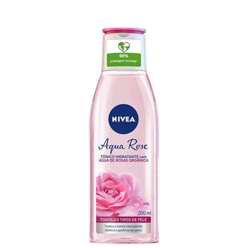 NIVEA Aqua Rose
            
                 - Tônico Hidratante 200ml | Beleza Na Web (BR)