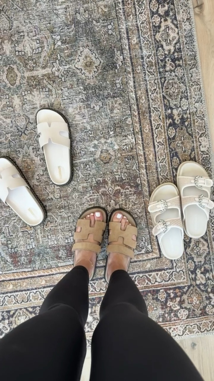 Vacation sandals, amazon sandals, amazon shoes, amazon summer shoes, comfy sandals, look for less, annabrstyle

#LTKOver40