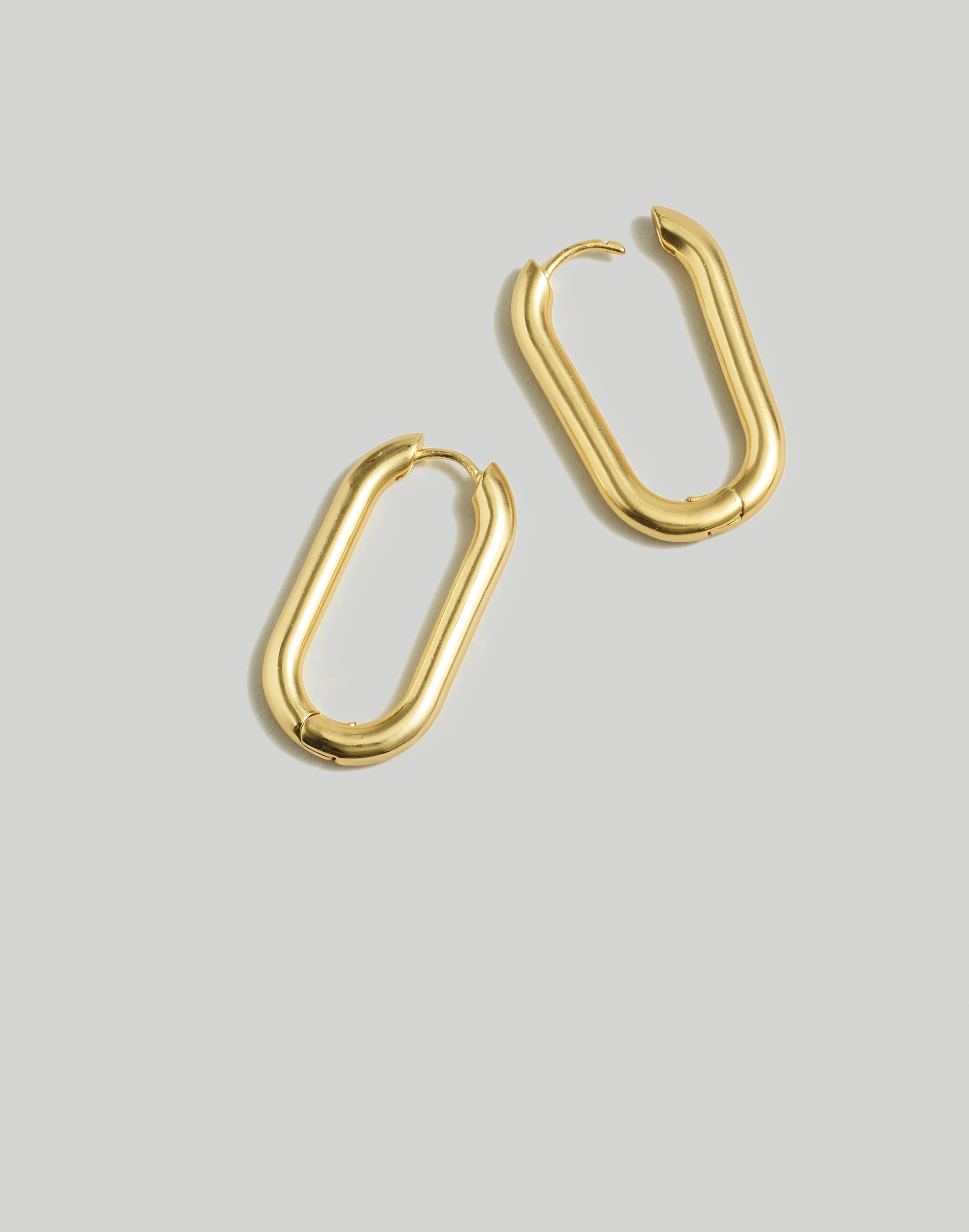 Carabiner Large Hoop Earrings | Madewell