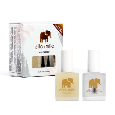 2-Pack | Top & Base Duo (Base & Top Coat) | ella+mila