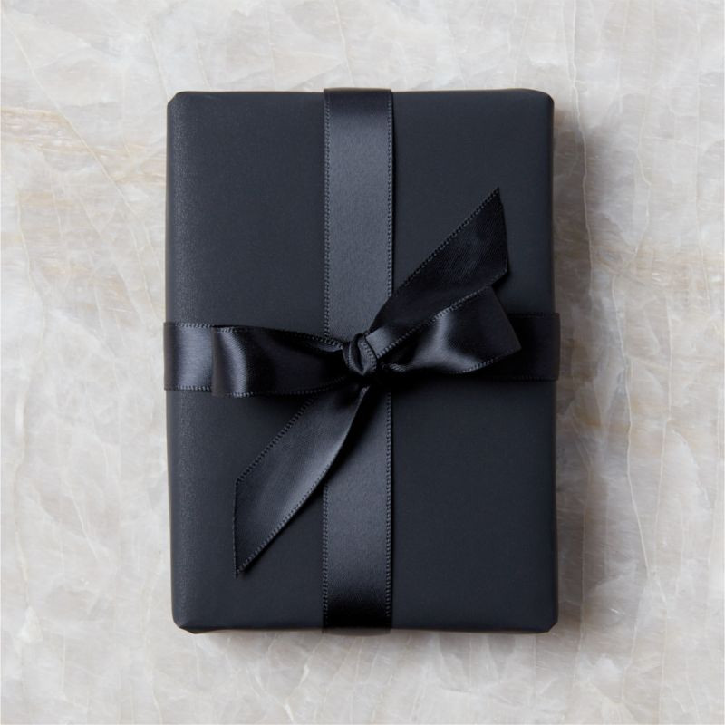 Matte Black Wrapping Paper + Reviews | CB2 | CB2